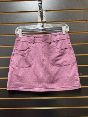 Athleta Bettona Skort Purple Heather Built In Shorts XS